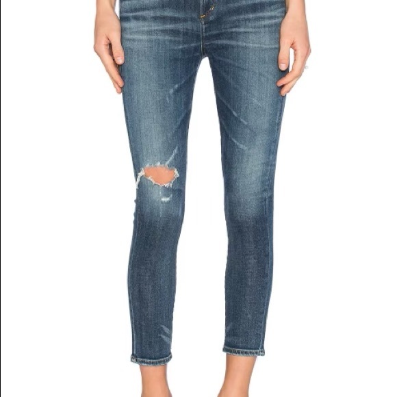 Agolde Sophie Crop Jeans - Picture 1 of 14